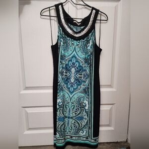 DressBarn Paisley Cocktail Dress